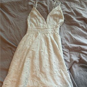 Ocean Drive White Floral Dress